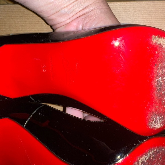 Christian Louboutin so Kate 120 patent leather size 39